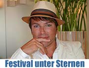 Uew Kröger und andere Stars erleben sie im Rahmen des 5. Festival unter Sternen auf Schloss Herrenchiemsee vom 13.-17.05.2007 (Foto. Martin Schmitz)